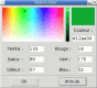 Copie d'écran de colordlg